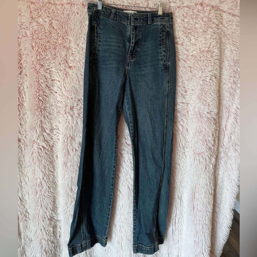 Habitual Dark Blue Straight-Leg Jeans